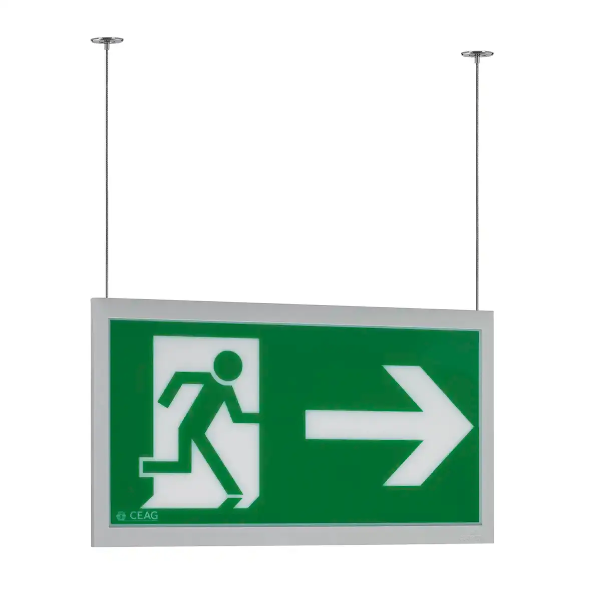 Produktaufnahmen von Rettungszeichenleuchten 