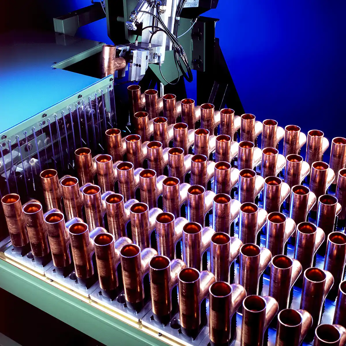 Aufnahmen von Zuführsystemen 